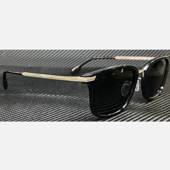 New! Burberry Black 51mm Men's Sunglasses - Picture 3 of 5
